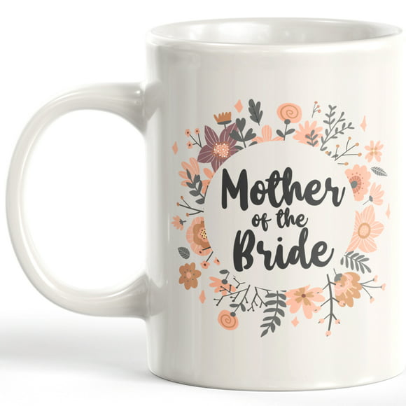 16 oz Bistro Mug Coffee I Survived My Daughter's Wedding Mother Father of Bride